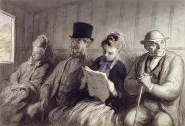 The First Class Carriage, 1864